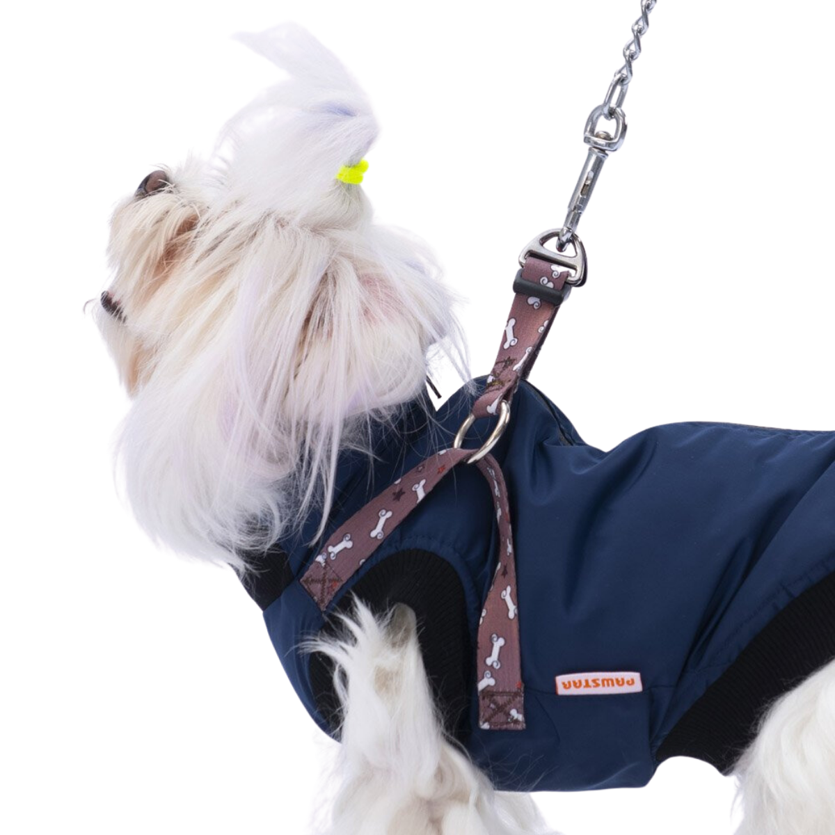 PawStar Gri Lacivert Nuuk Kolsuz Küçükve Orta Irk Köpek Yelek Yağmurluk 2XLarge