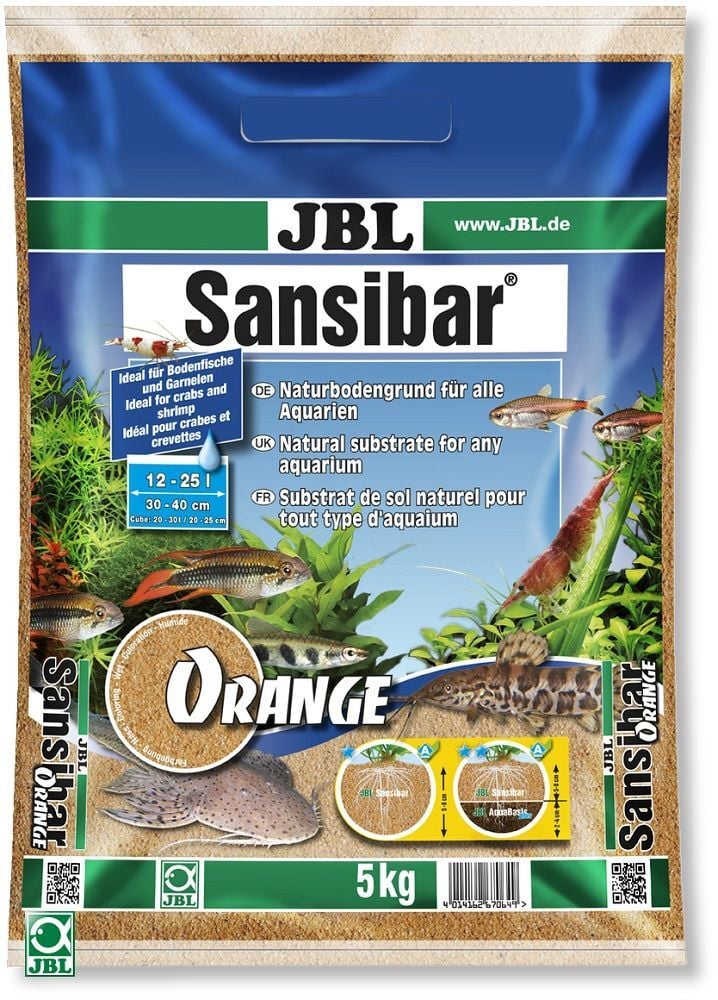 Jbl Sansibar Orange Akvaryum Kumu 5 Kg