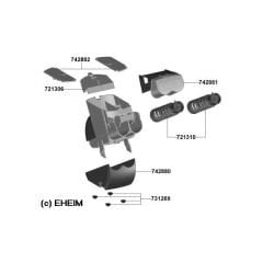 Eheim 3582 Auto Feeder Otomatik Yemleme Makinesi Çift Hazne