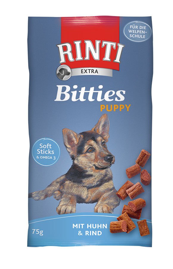 Rinti Extra Tavuklu ve Sığır Etli Yavru Köpek Ödülü 75 gr