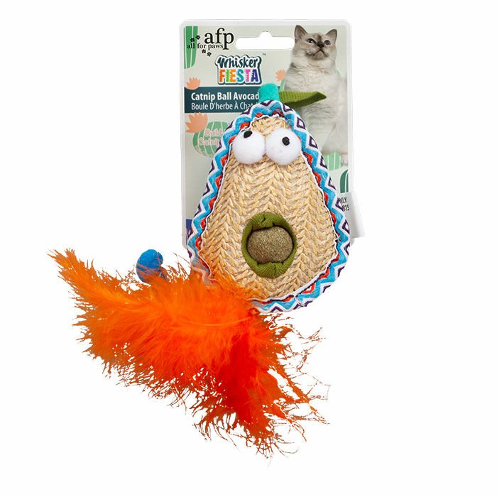 AFP Whisker Catnipli Avakado Jüt Oyuncak 23x8x3,5 cm