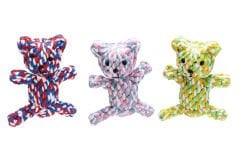 Karlie Toy John Bear Diş İpi Ayıcık Köpek Oyuncağı 14 cm