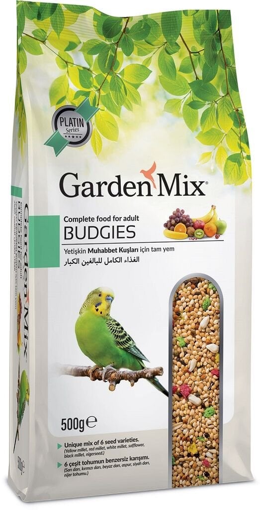 Garden Mix Platin Meyveli Muhabbet Kuşu Yemi 500 gr