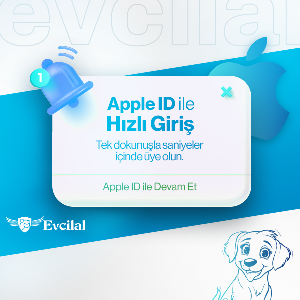 apple id ile giriş