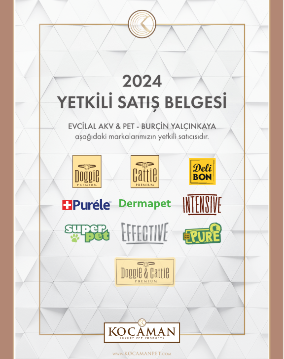 kocamanpet 2024 Yetkili Satış Belgesi