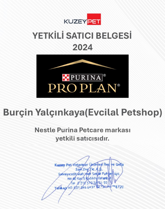 Proplan Yetki Belgesi