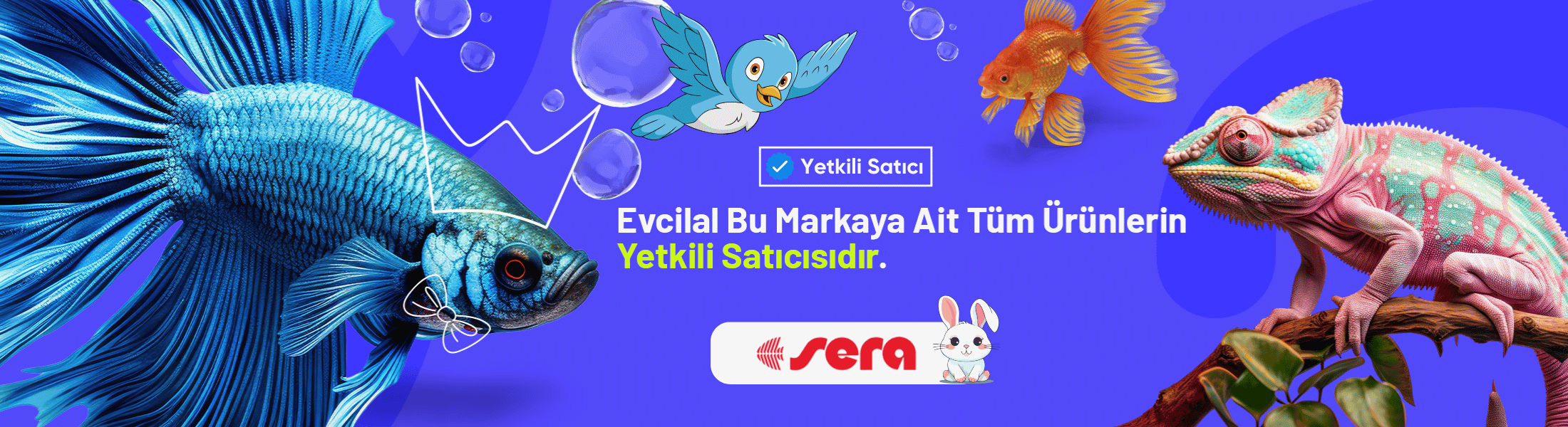 Sera balık yemi