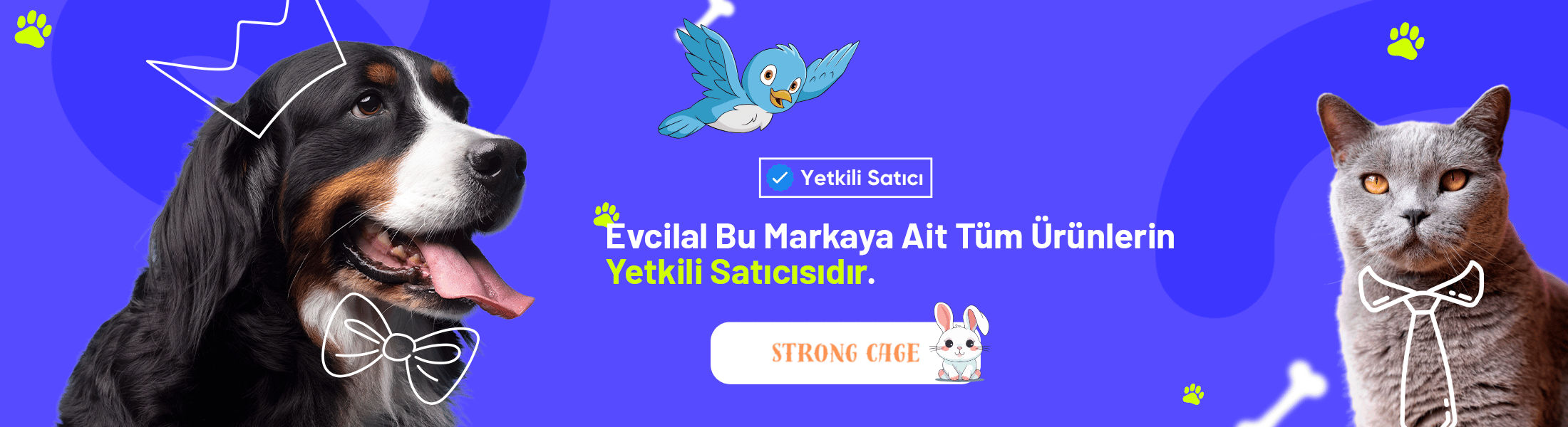 Strong köpek ve kedi ürünleri