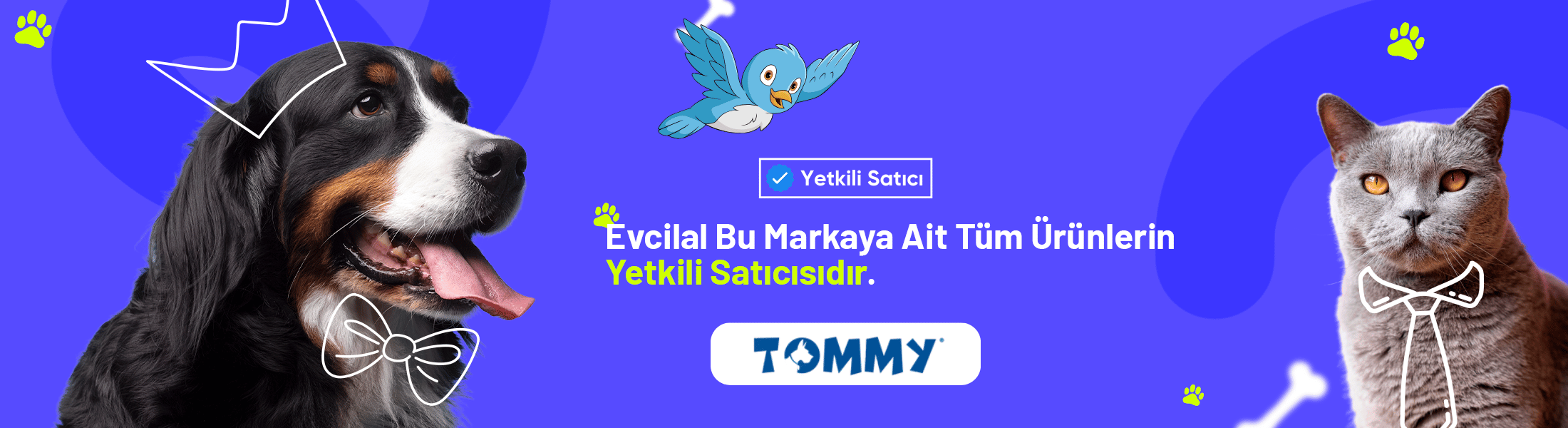 Tommy köpek ve kedi ürünleri