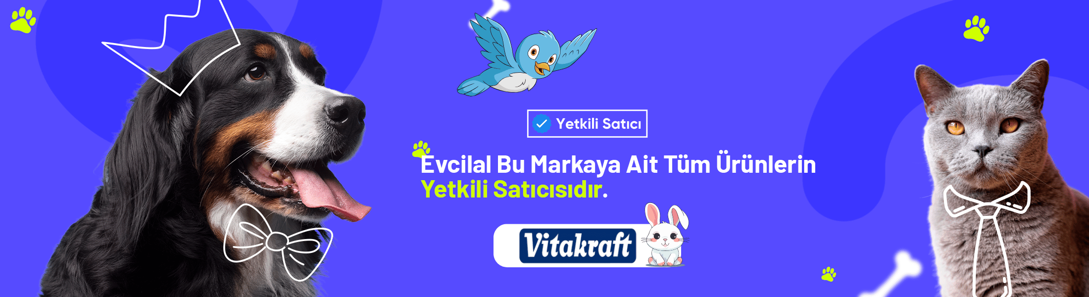 Vitakraft köpek ve kedi ürünleri