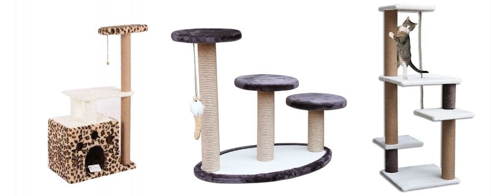 Kediler İçin Renkli Tırmalama Tahtaları