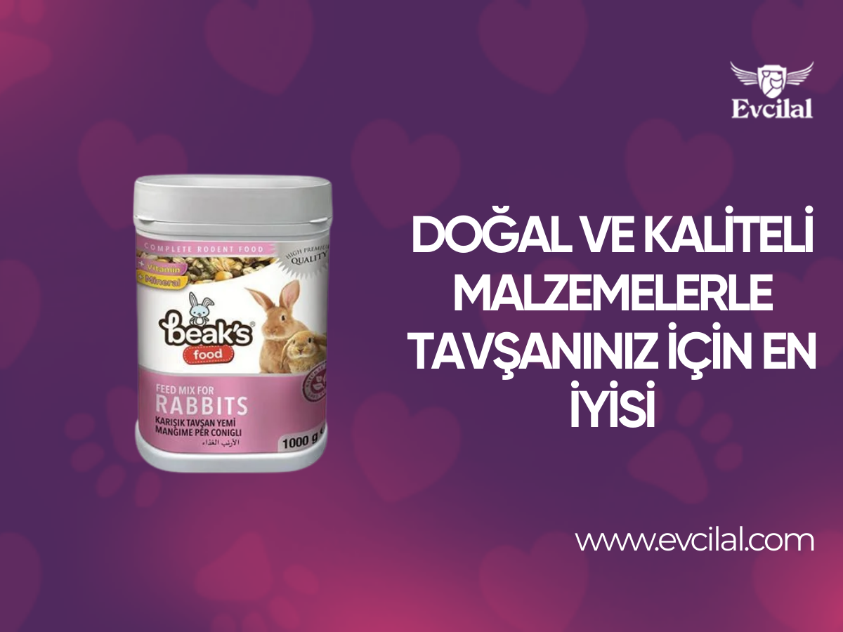 Yüksek Kalite, Doğal Malzemeler… Tavşanınız İçin En İyisi