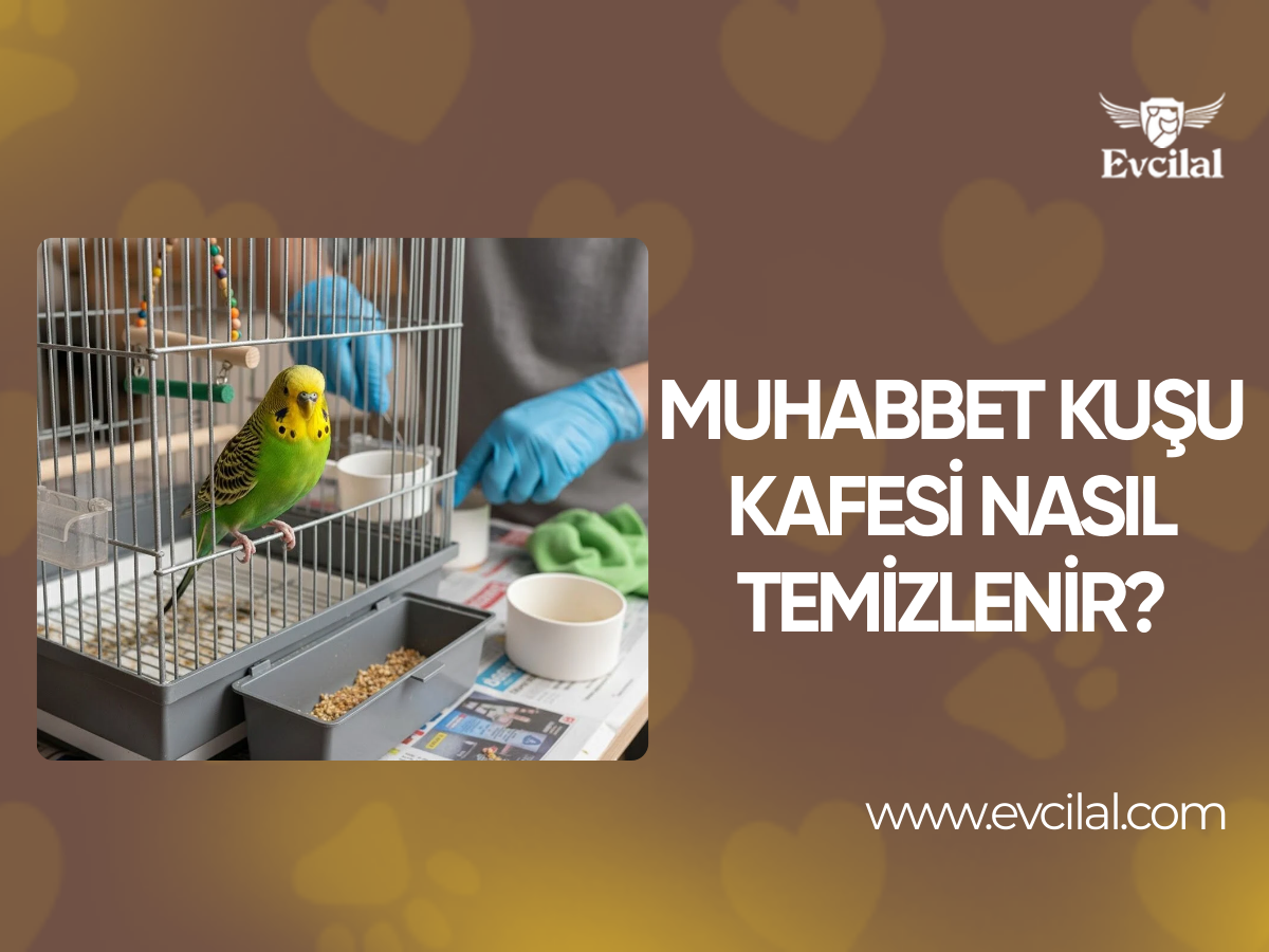 Muhabbet Kuşu Kafesi Nasıl Temizlenir?