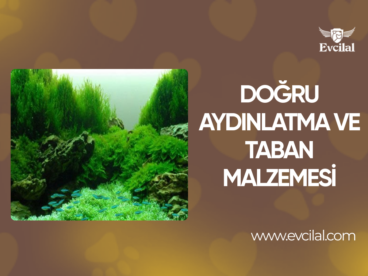 Bitkili Akvaryumlarda Aydınlatma ve Taban Malzemesi