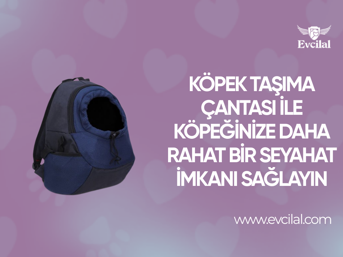 Köpek Taşıma Çantası İle Köpeğinize Daha Rahat Bir Seyahat İmkanı Sağlayın