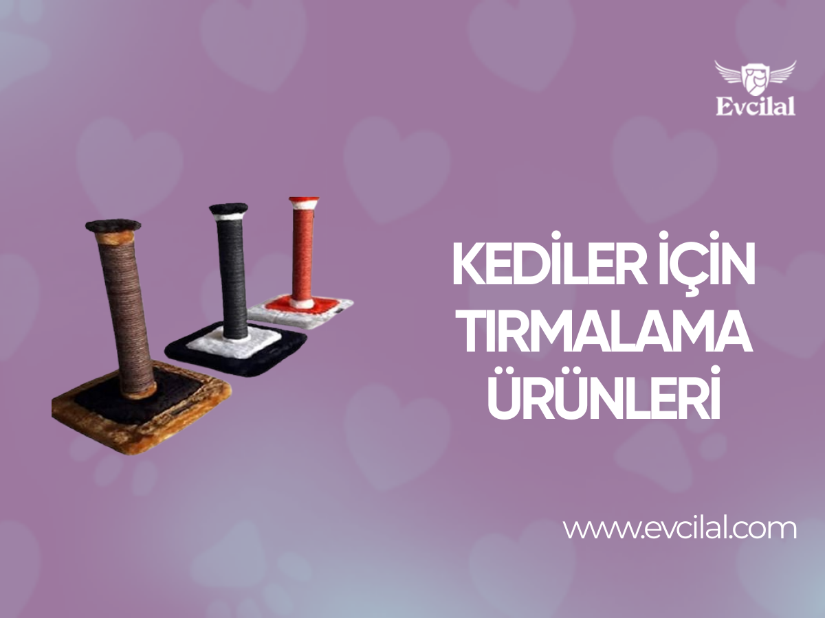 Kedinizin Tırmalama İhtiyacını Gidermesi İçin Üretilmiş Kedi Tırmalama Ürünleri