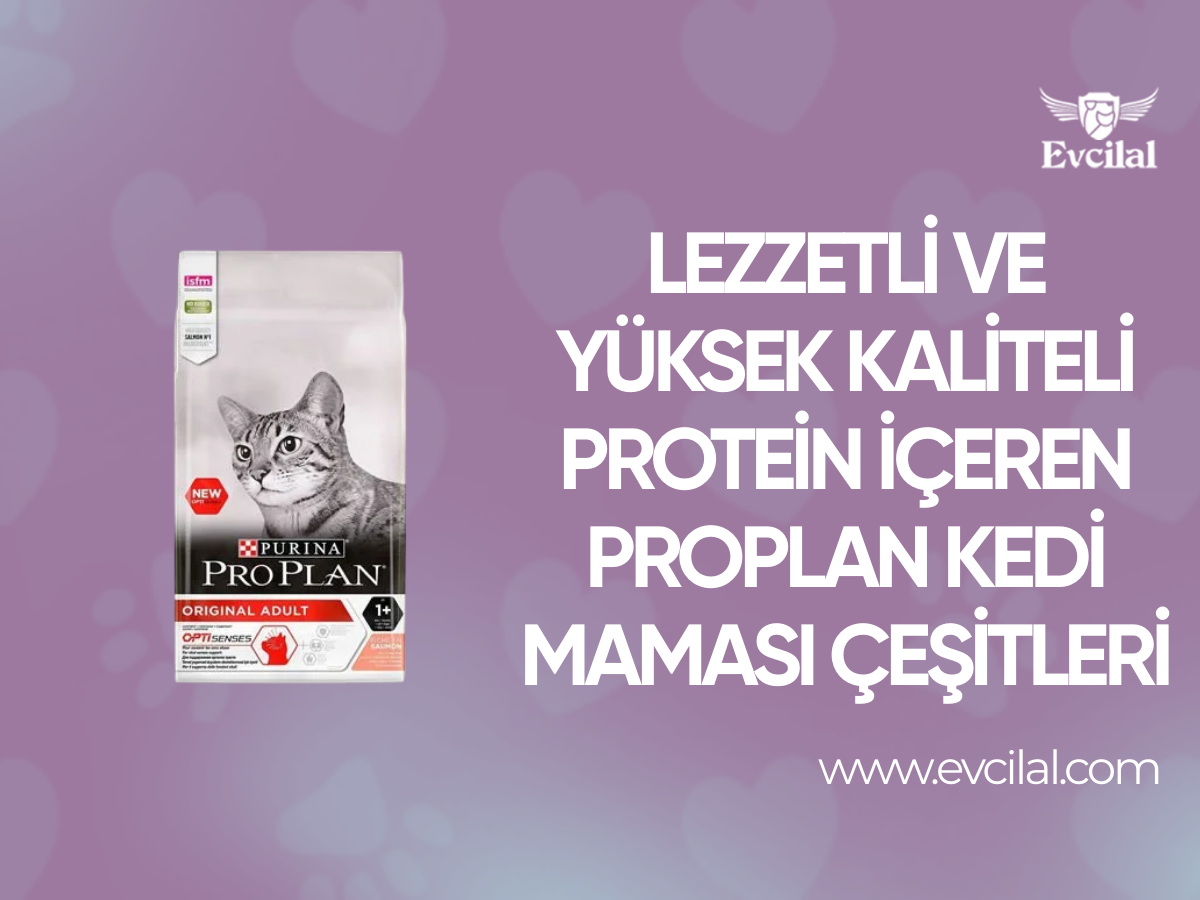 Lezzetli ve Yüksek Kaliteli Protein İçeren Proplan Kedi Maması Çeşitleri