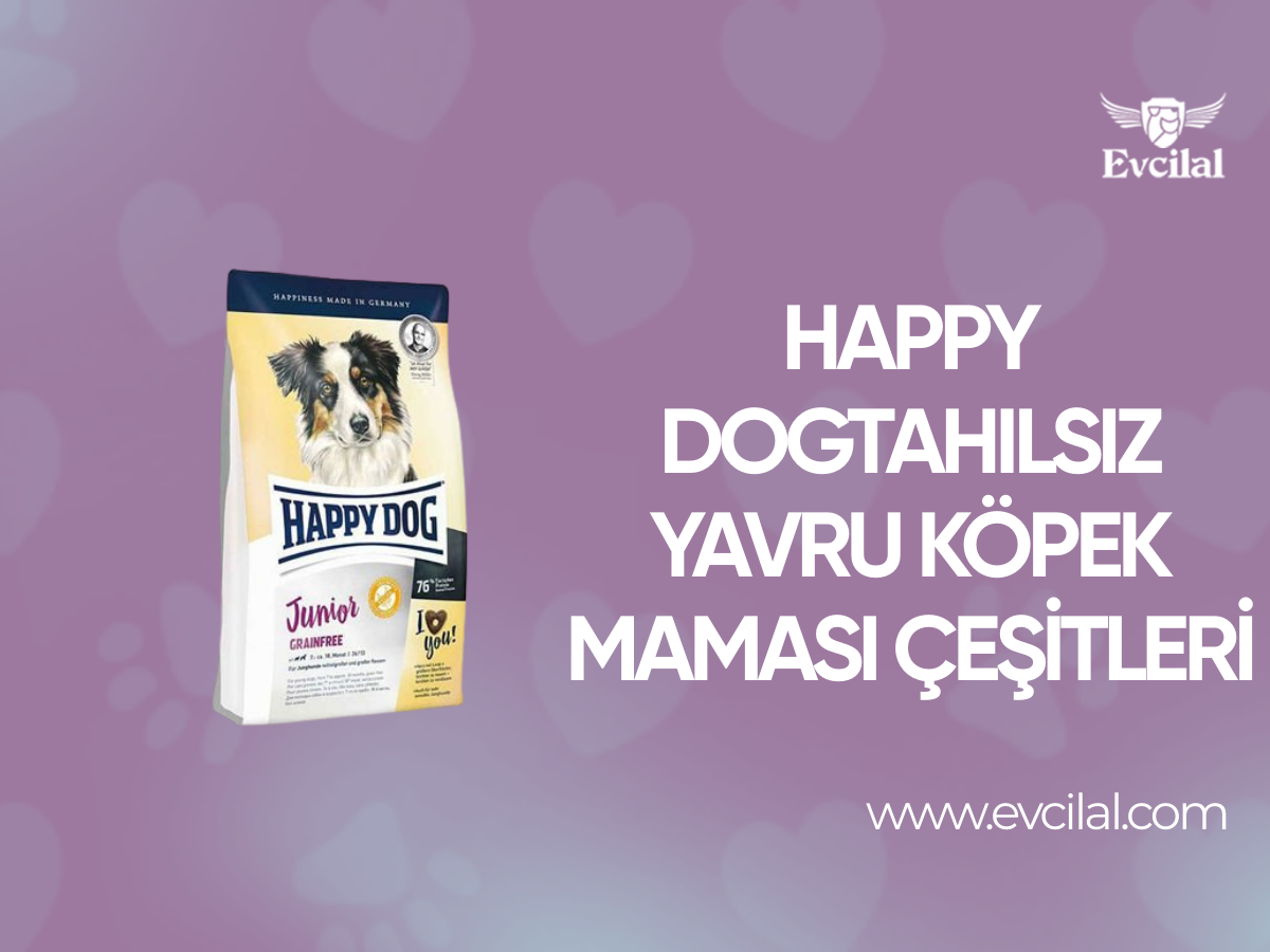 Happy DogTahılsız Yavru Köpek Maması Çeşitleri