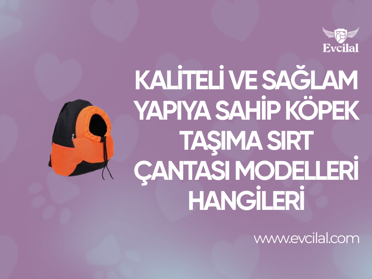 Kaliteli Ve Sağlam Yapıya Sahip Köpek Taşıma Sırt Çantası Modelleri Hangileri