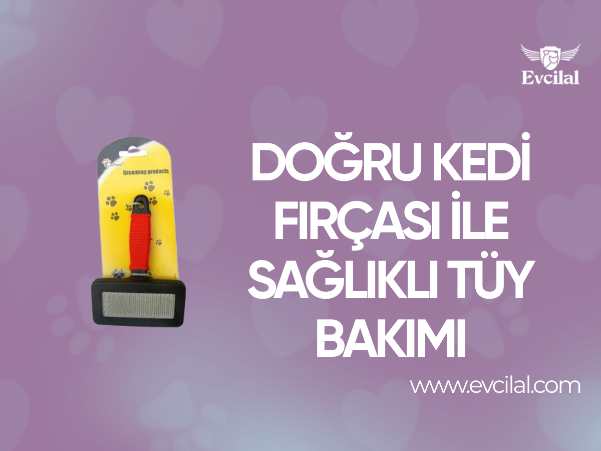 Doğru Kedi Fırçası İle Kedinizin Sağlıklı Ve Mutlu Olmasını Sağlayın