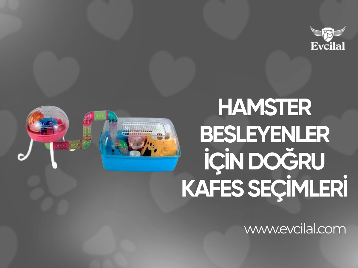 Hamster besleyenler için doğru kafes seçimleri