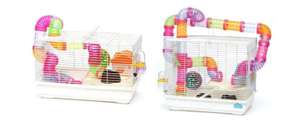 Tünelli Hamster Kafesi İle Yaşam Alanını Renklendirin
