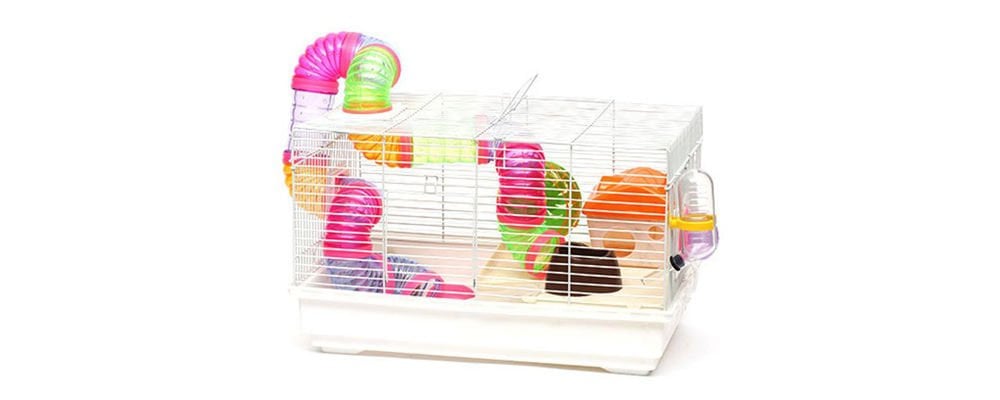 Tamamı Tünellerden Oluşan Hamster Kafesiyle Eğlenceli Vakit Geçirmek Onlarında Hakkı