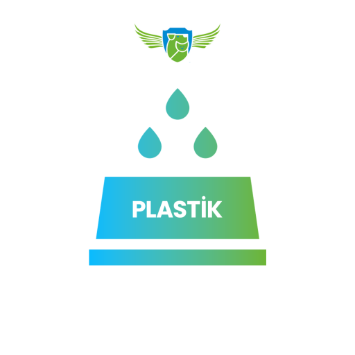 Plastik Kedi Mama ve Su Kabı