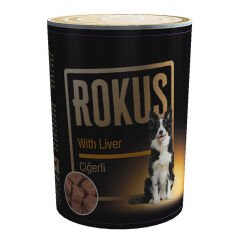 Rokus Ciğerli Köpek Konserve Mama 410 Gr