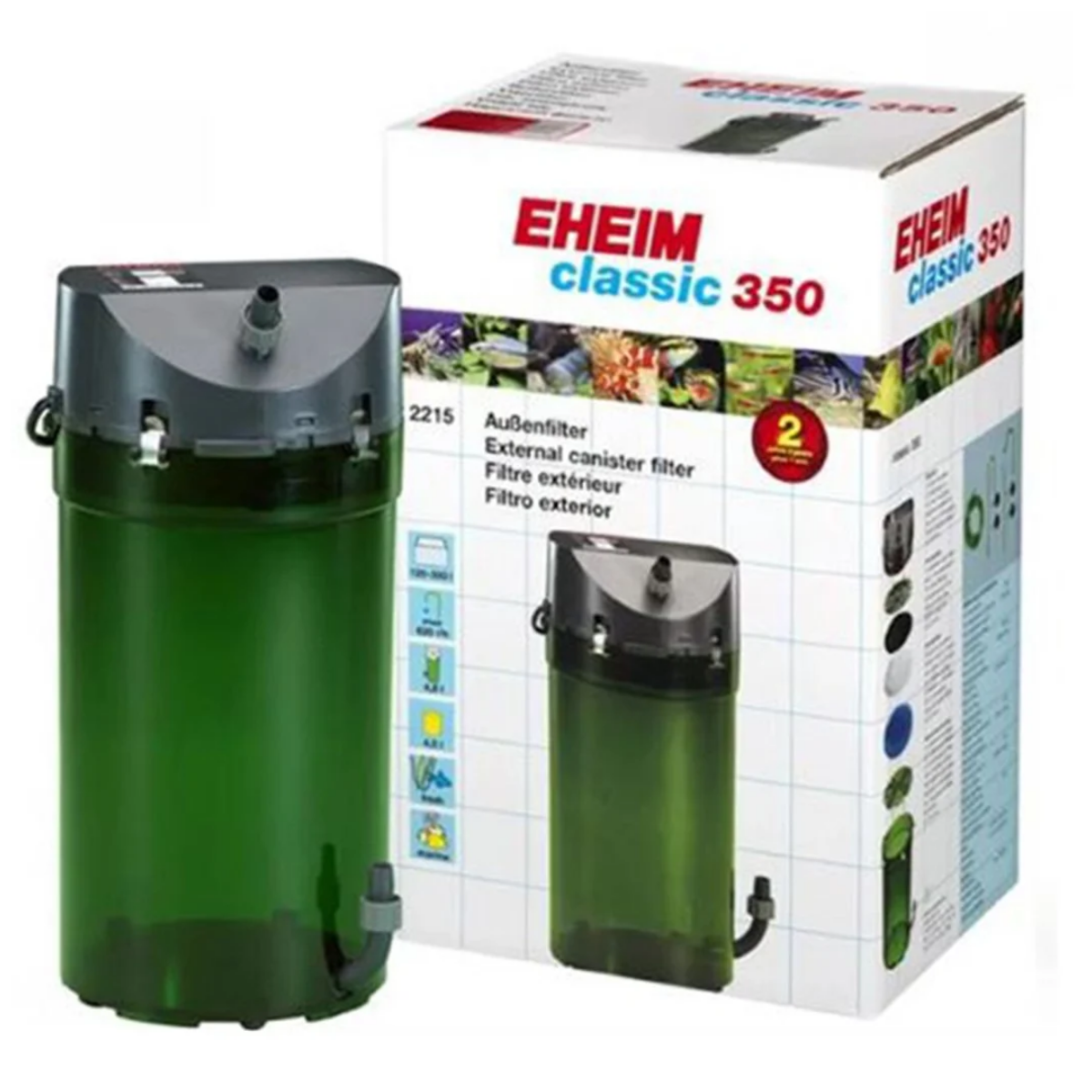 Eheim Classic 350 Dış Filtre 650 L 15 watt