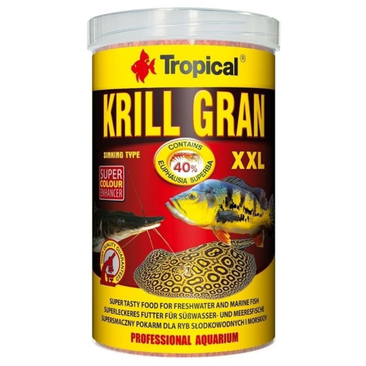 Tropical Krill Gran XXL Krilli Büyük Granül Balık Yemi 1000 Ml 500 Gr