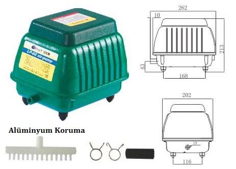 Resun Lp-60 Düşük Sesli Akvaryum Hava Pompası
