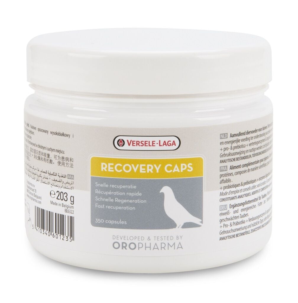 Versele-Laga Oropharma Recovery Caps Güvercin Besin Desteği 203 Gr