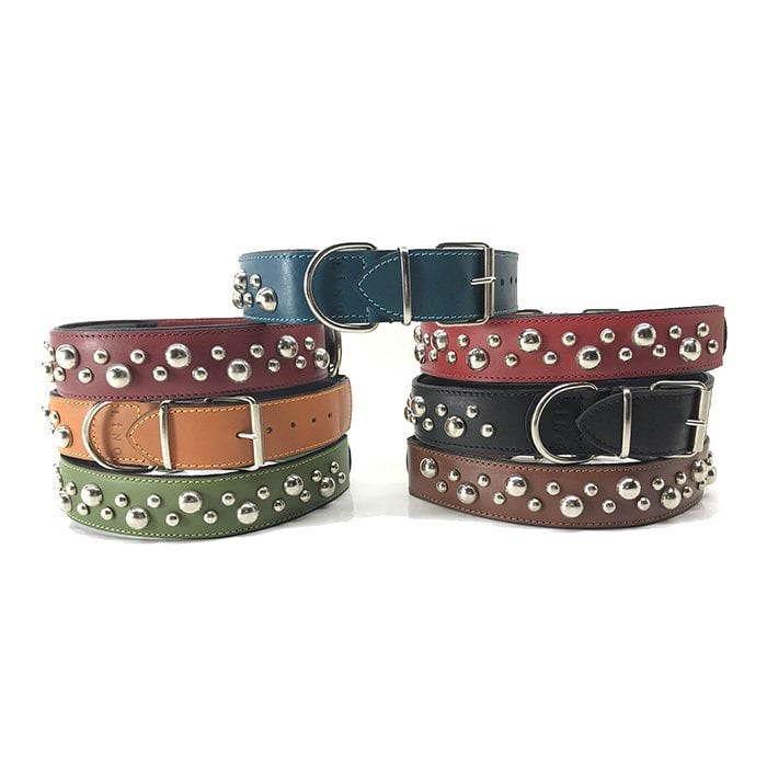 Oripet S-9921 Aksesuarlı Deri Köpek Boyun Tasması S