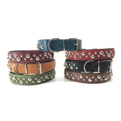 Oripet S-9921 Aksesuarlı Deri Köpek Boyun Tasması S