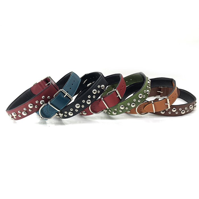 Oripet L-9923 Aksesuarlı Deri Köpek Boyun Tasması L