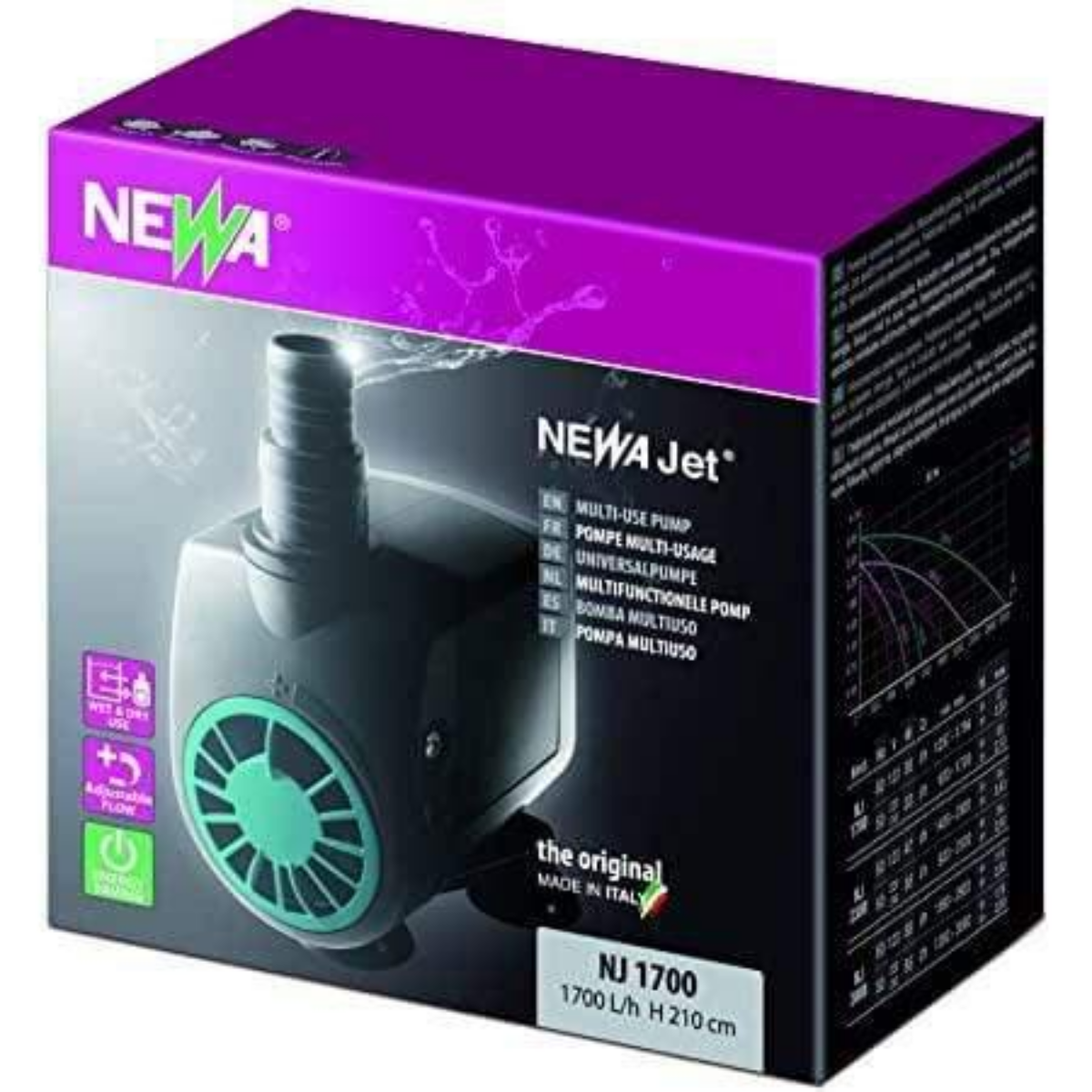 Newa Jet 1700 Akvaryum Kafa Motoru