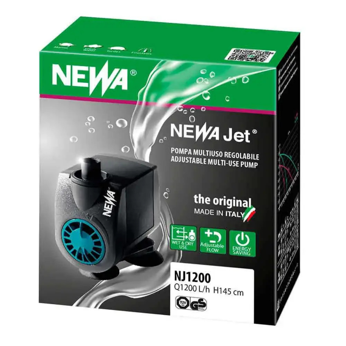 Newa Jet 1200 Akvaryum Kafa Motoru