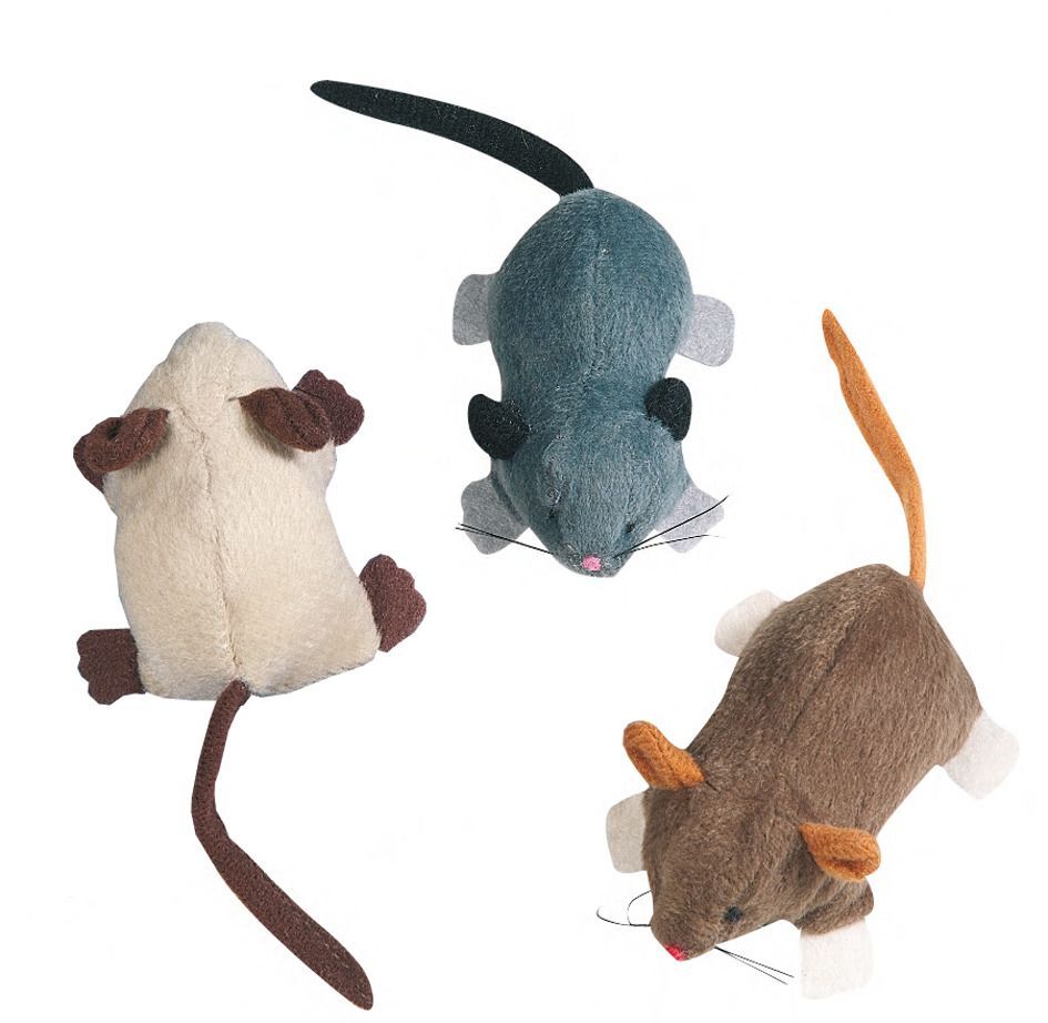 Karlie Kedi Otlu Fare Kedi Oyuncağı 7 x 5 x 3.5 Cm 1 Adet