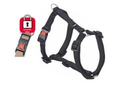 Karlie Siyah Kilitli Göğüs Tasması 35 - 50 Cm