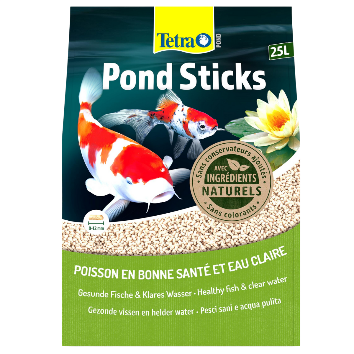 Tetra Pond Japon Balığı Çubuk Yem 25 L 3000 gr