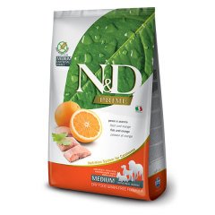 N-D Tahilsiz Ringa Balikli Portakalli Medium Maxi Adult 12 Kg