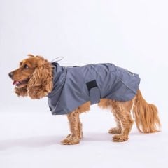 PawStar Koyu Gri Colombia Yağmurluk Medium