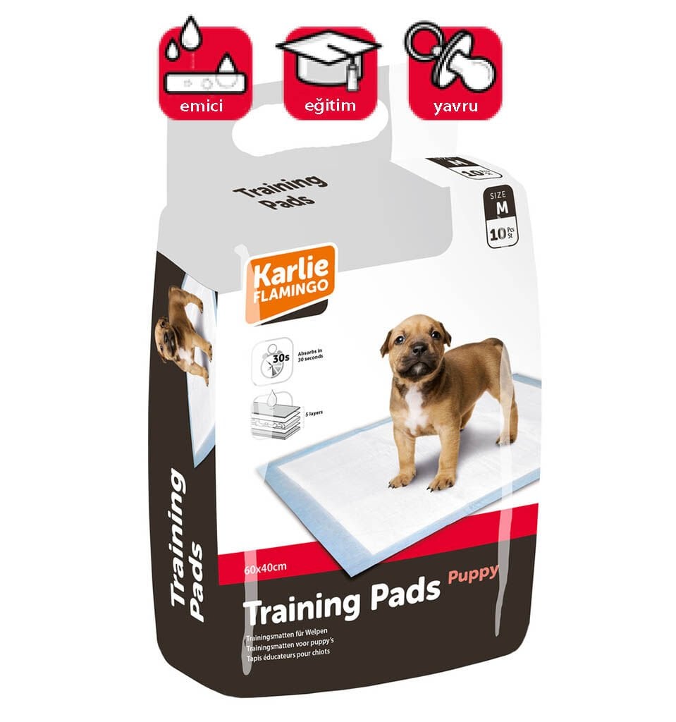 Karlie Yavru Köpek Çiş Pedi 10 Adet 60 Cm - 40 Cm M