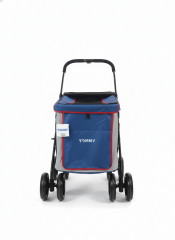 Tommy Evcil Hayvan Arabası Mavi 102 x 62 x 105 cm Max 40 kg