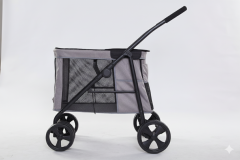 Tommy Evcil Hayvan Arabası Gri 102 x 62 x 105 cm Max 40 kg