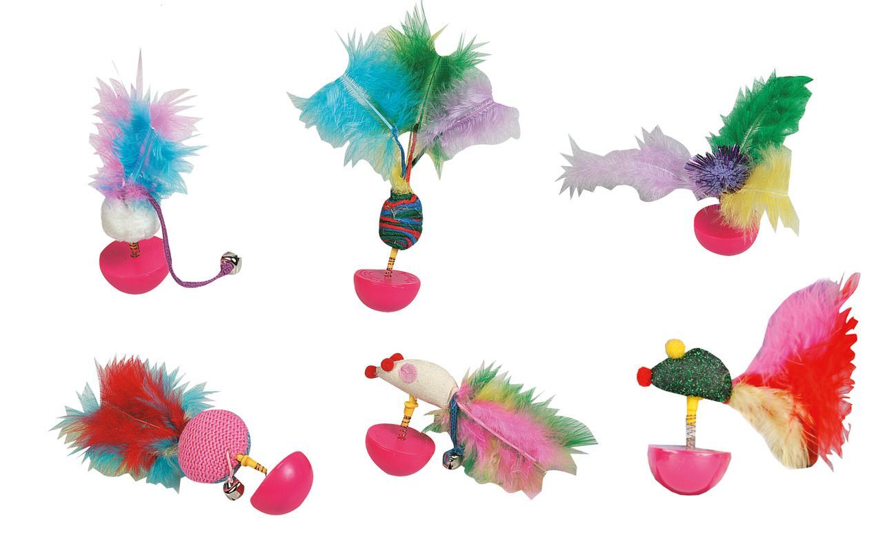 Karlie Hacıyatmaz Kedi Oyuncağı 12 Cm