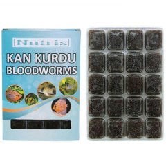 Nutris Bloodworms Dondurulmuş Kan Kurdu 100 gr 20 adet