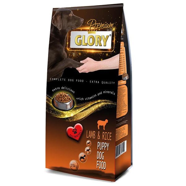 Glory Kuzu Etli Yavru Köpek Maması 15 kg