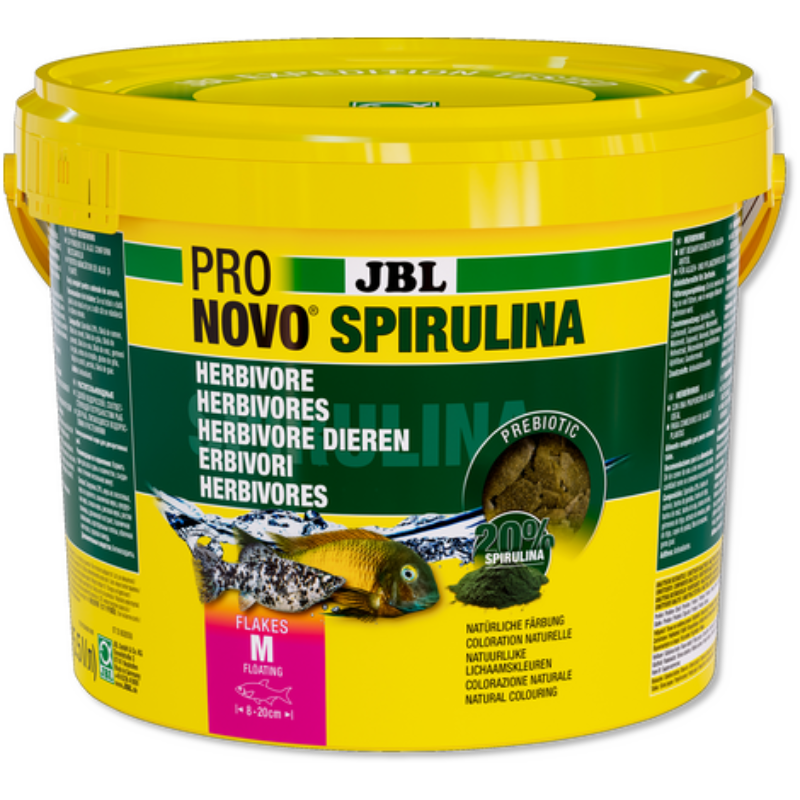 Jbl Pronovo Spirulina Flakes M 5,5 Litre